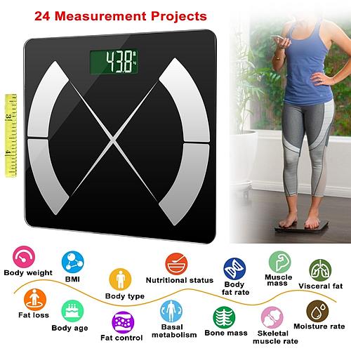 Smart Body Composition Scale with APP - BMI & Fat Monitor Health Analyzer